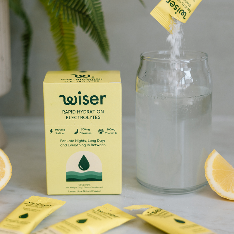 Rapid Hydration Electrolytes - 12 Sachets (Lemon & Lime)